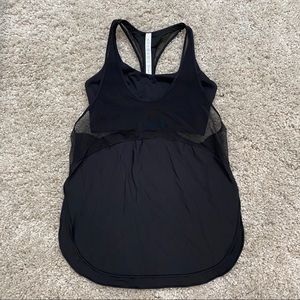 Lululemon Tank Top with Built in Sports Bra Mesh